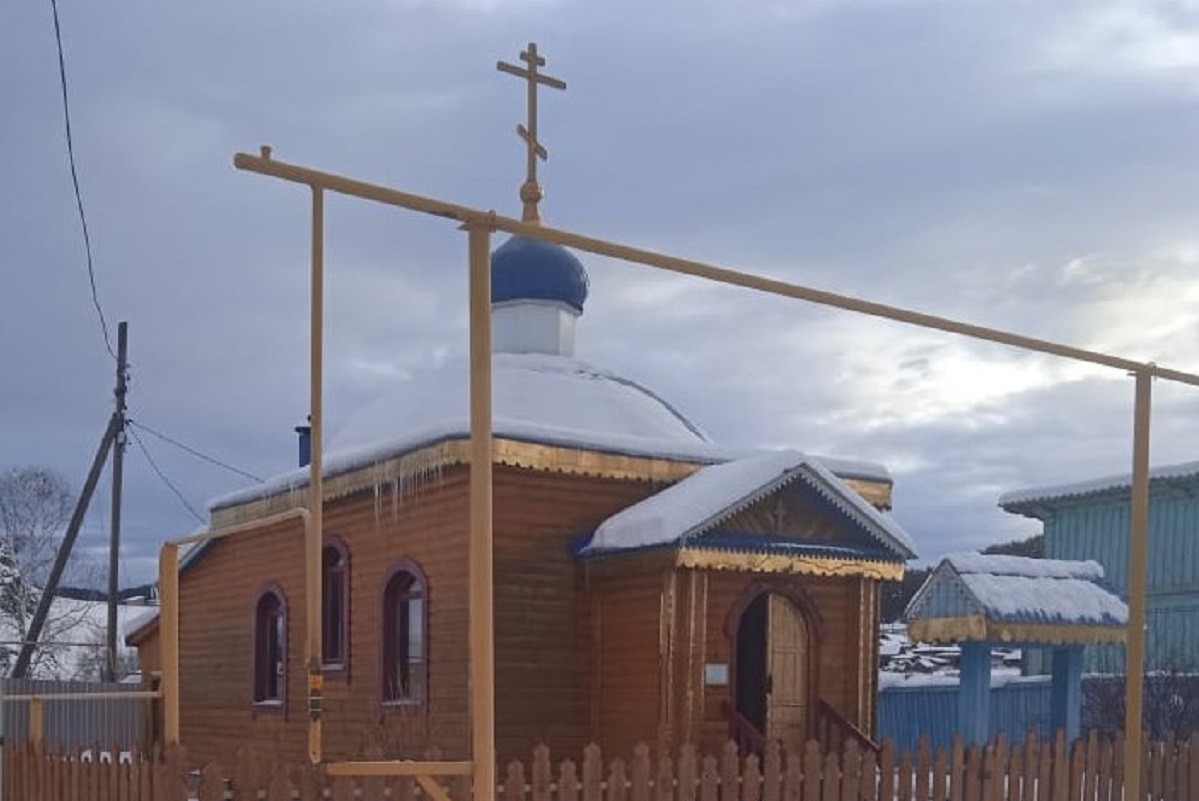 В селе Орловка Челябинской области газифицирован храм