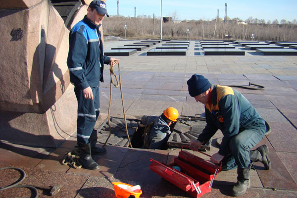 Памятники Вечного огня Челябинской области запылали с новой силой