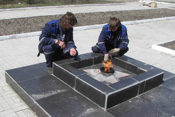 Вечные огни Челябинской области готовы к празднованию Дня Победы