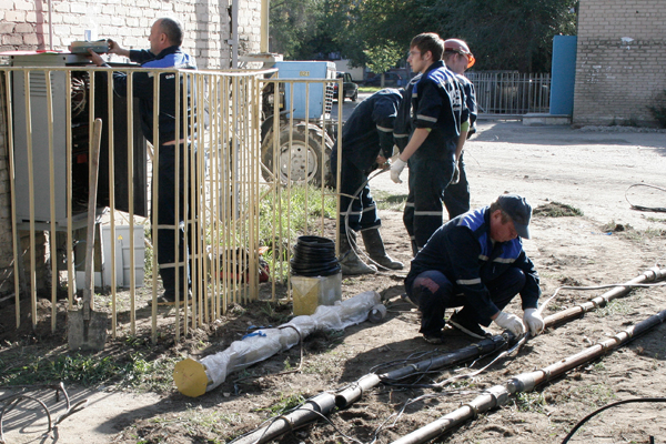 Газопроводы под надежной защитой: специалисты Южноуральского филиала ОАО «Челябинскгазком» опробовали новые установки анодных заземлений