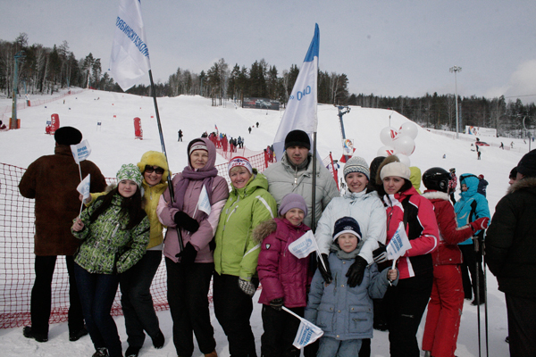Специалисты ОАО «Челябинскгазком» приняли участие в ежегодном «Кубке губернатора по горным лыжам и сноуборду»