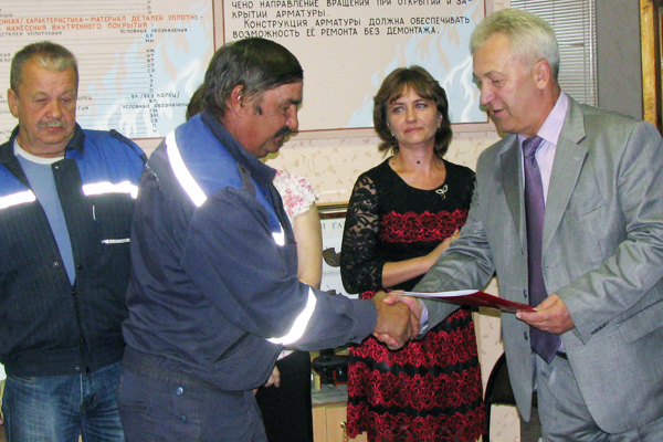 В профессиональный праздник в ОАО «Газпром газораспределение Челябинск» отметили лучших газовиков